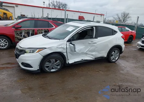 2019 Honda Hr-V Ex из США, поврежденный, VIN 3CZRU6H59KM737092